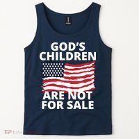 Gods Children Are Not For Sale Awareness Tank Top thumb 2