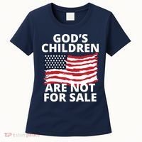 Gods Children Are Not For Sale Awareness Women's T-Shirt thumb 0