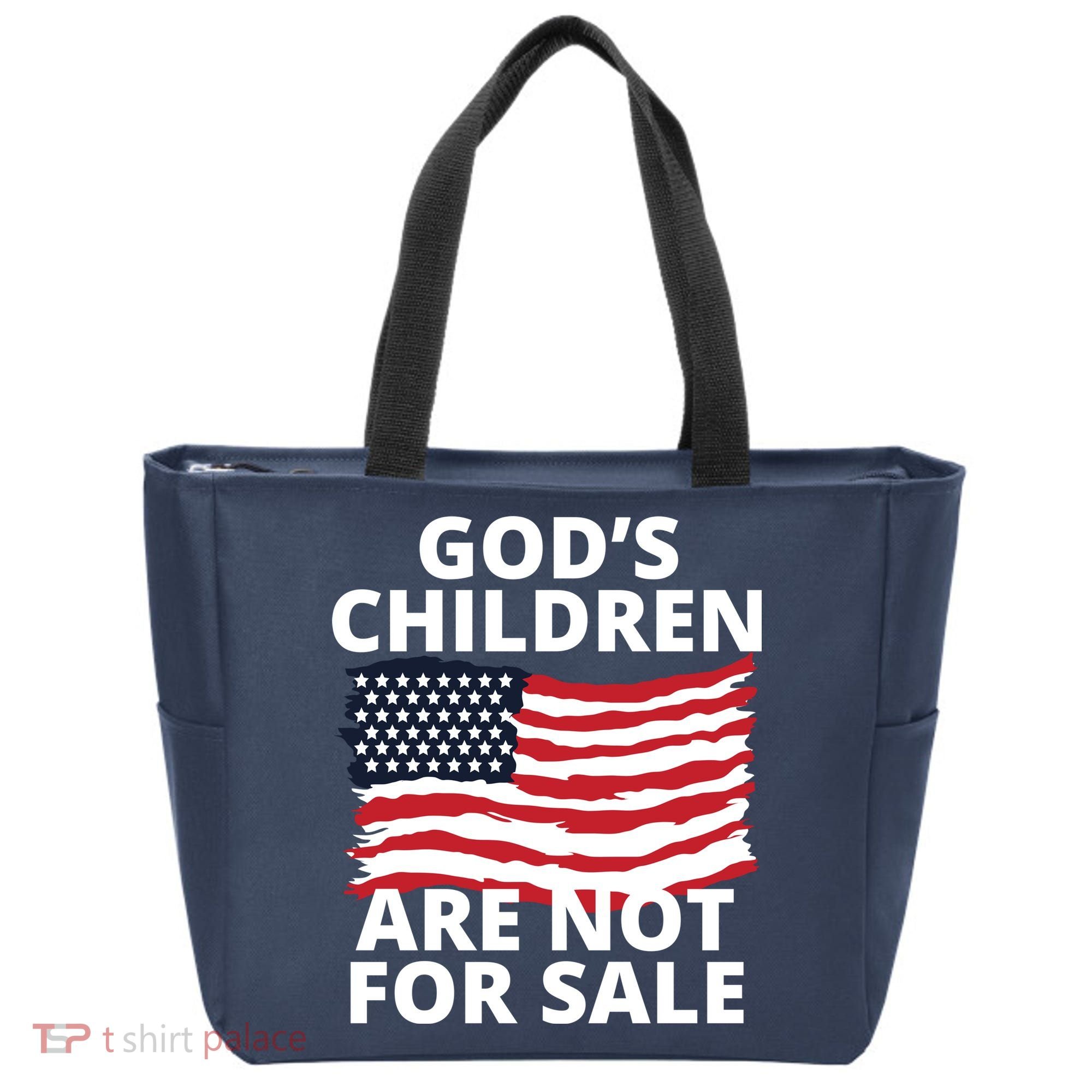 Gods Children Are Not For Sale Awareness Tote Bag