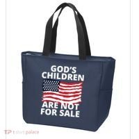 Gods Children Are Not For Sale Awareness Tote Bag thumb 3