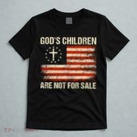Gods Children Are Not For Sale Quote Gods Children T-Shirt thumb 5