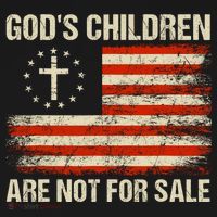Gods Children Are Not For Sale Quote Gods Children T-Shirt thumb 7
