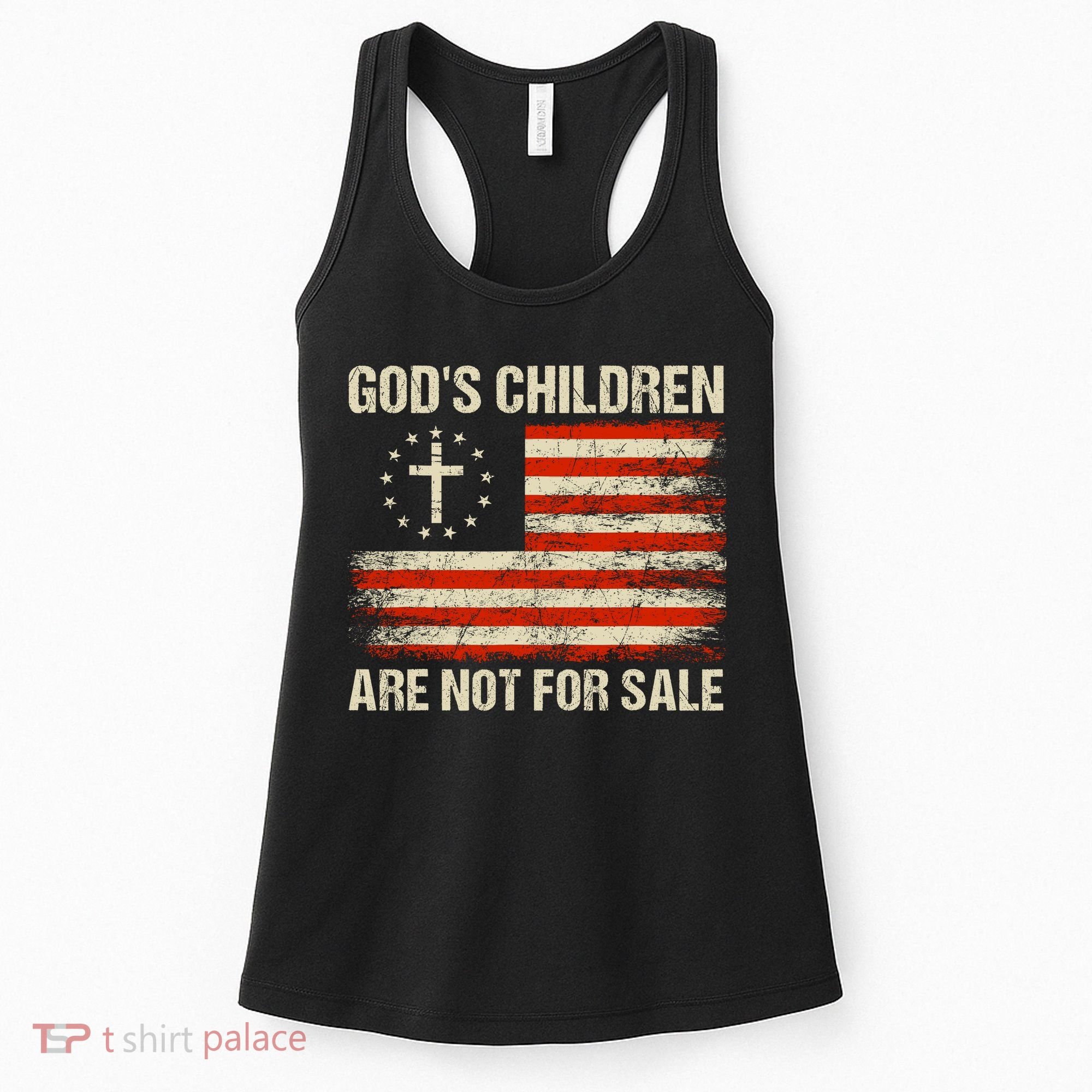 Gods Children Are Not For Sale Quote Gods Children Women's Tank Top