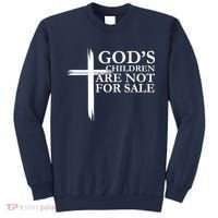 Gods Children Are Not For Sale Cross Sweatshirt thumb 0