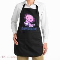 GAMESALOTL Cute Axolotl Apron thumb 2