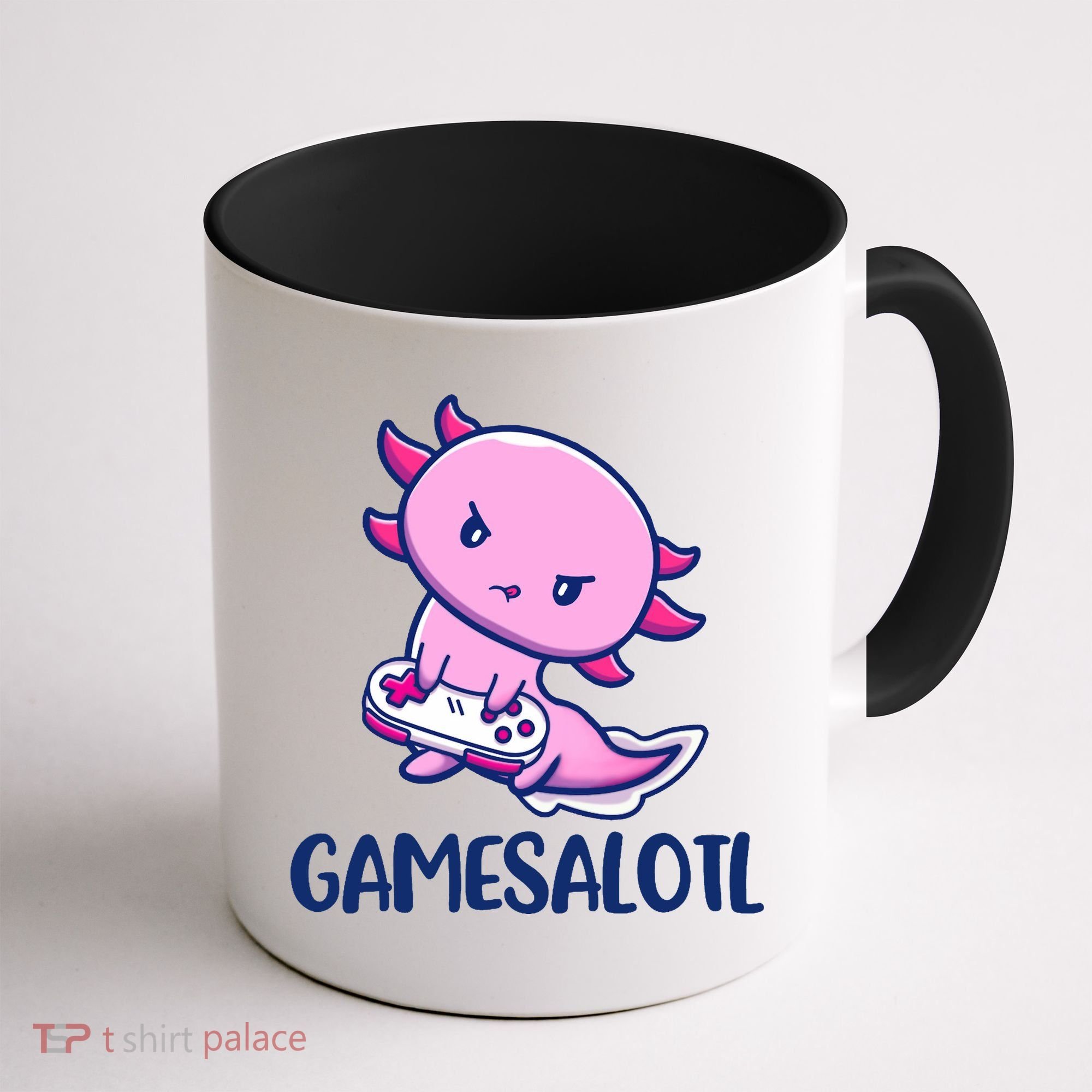 GAMESALOTL Cute Axolotl Coffee Mug