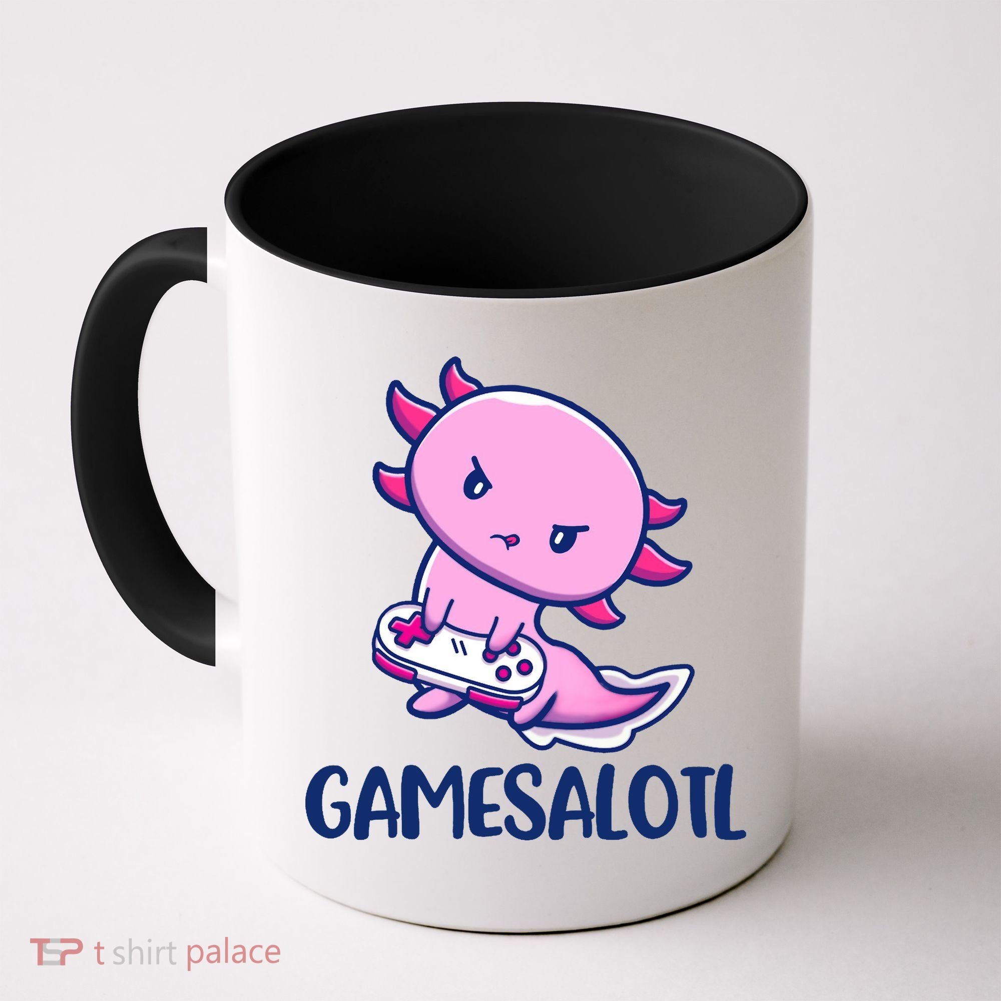 GAMESALOTL Cute Axolotl Coffee Mug