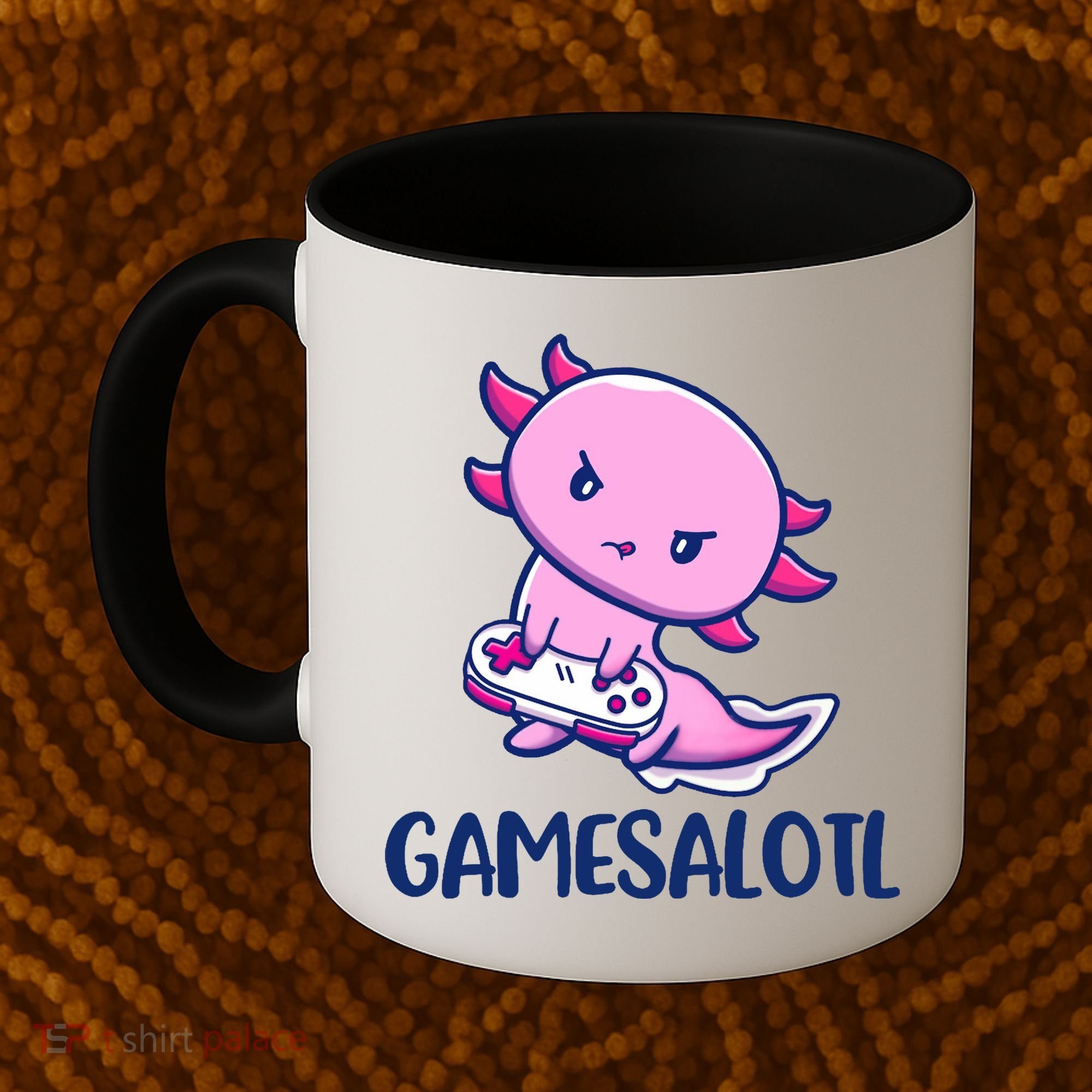 GAMESALOTL Cute Axolotl Coffee Mug