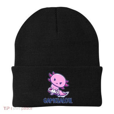 GAMESALOTL Cute Axolotl Beanie