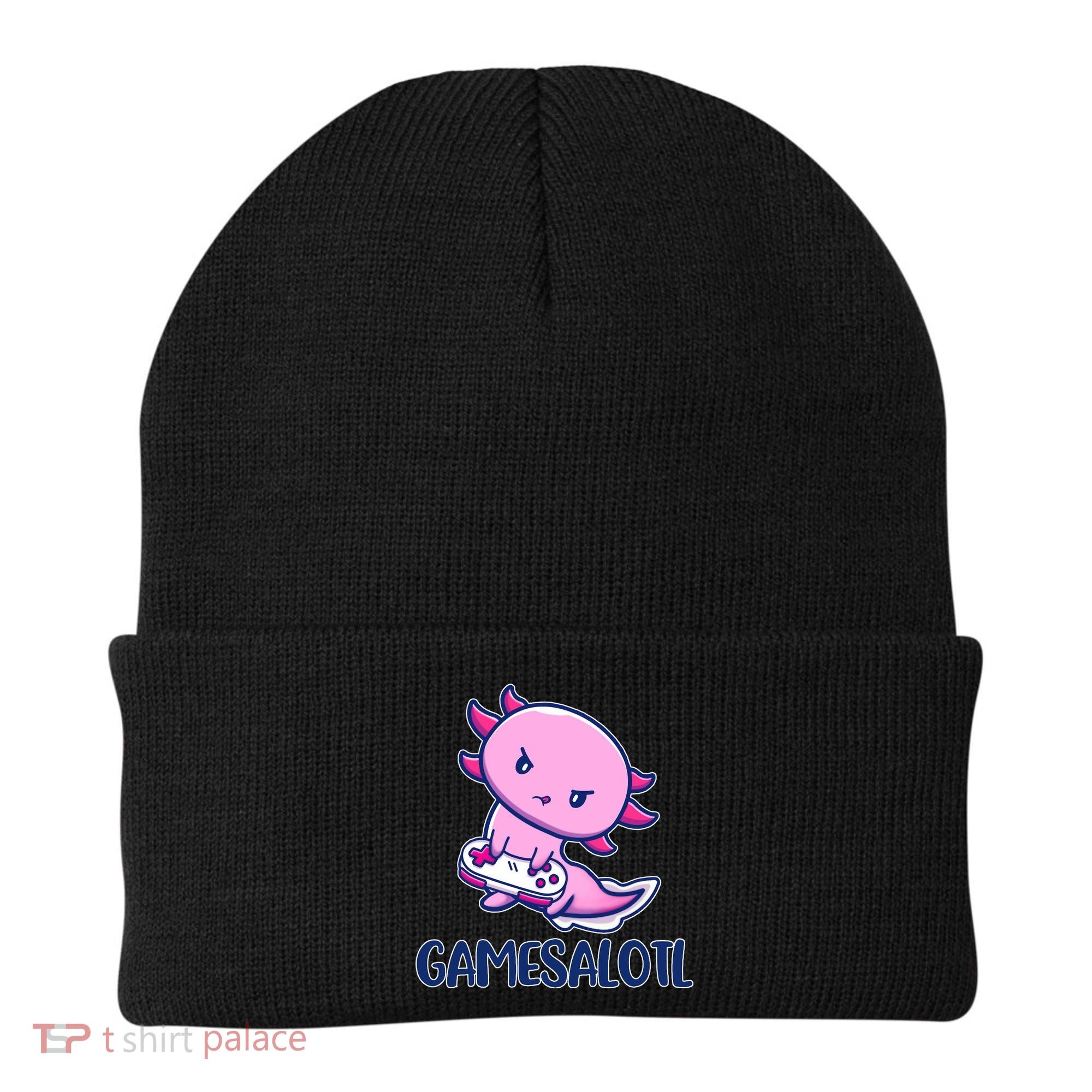 GAMESALOTL Cute Axolotl Beanie