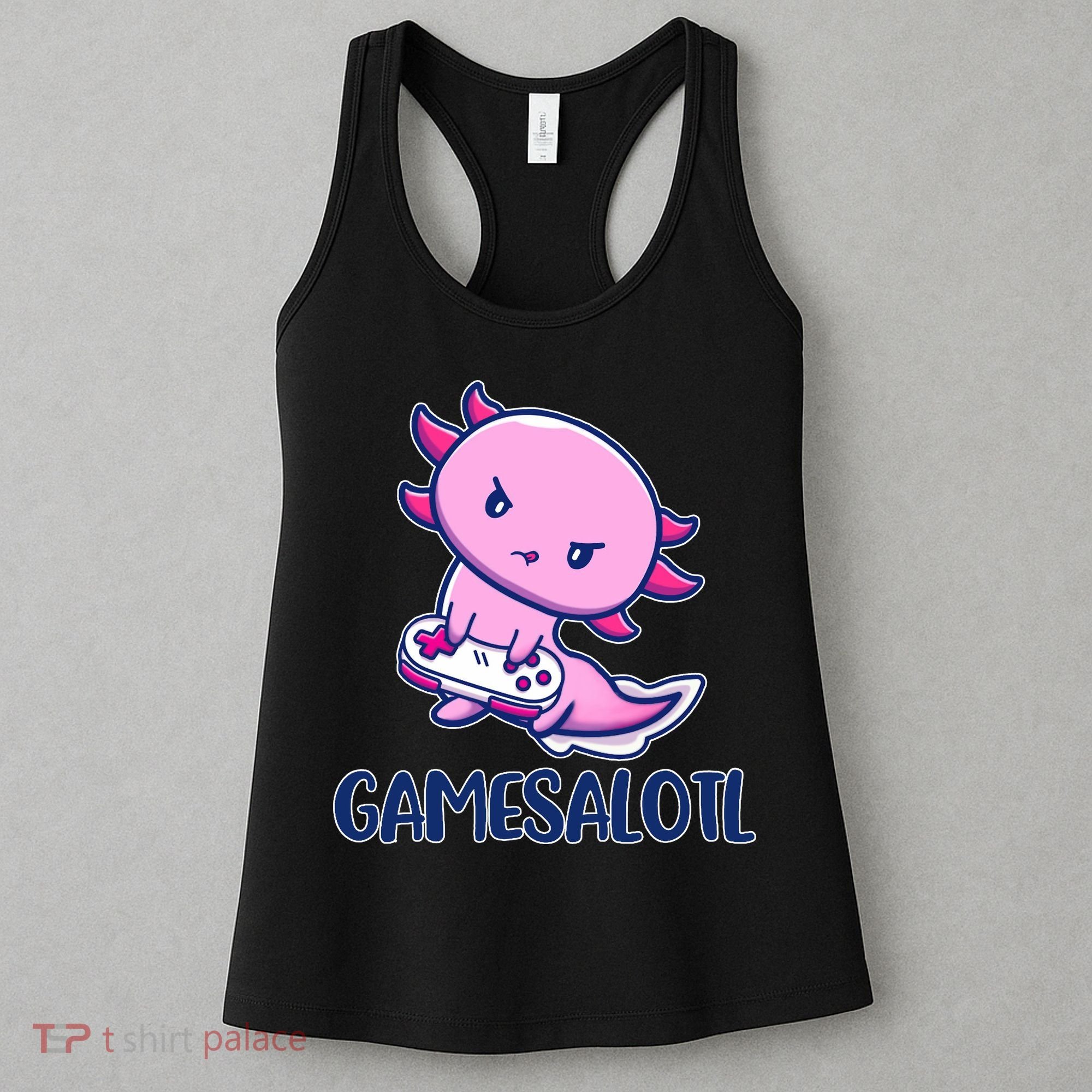 GAMESALOTL Cute Axolotl Women's Tank Top