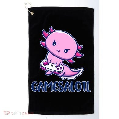 GAMESALOTL Cute Axolotl Golf Towel