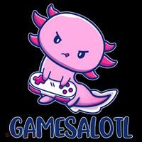 GAMESALOTL Cute Axolotl Kids Sweatshirt thumb 2