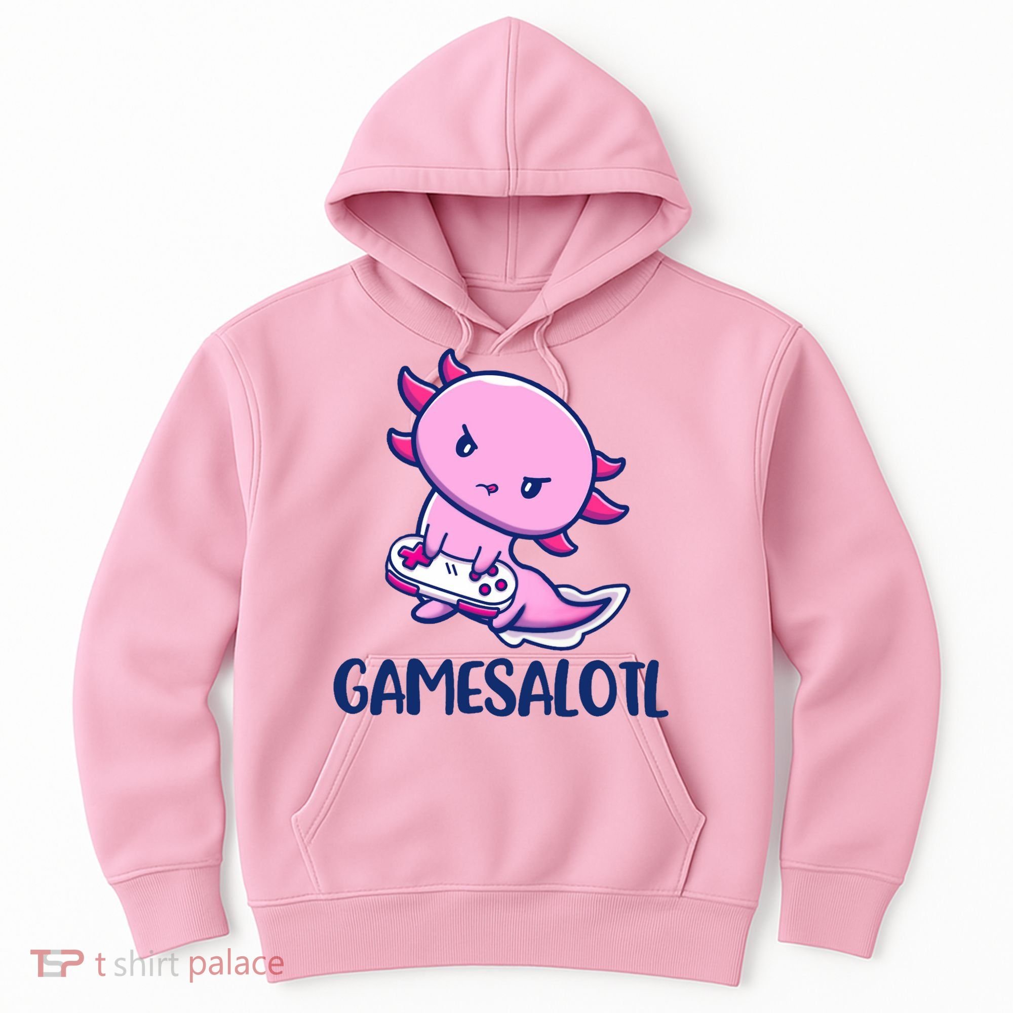 GAMESALOTL Cute Axolotl Hoodie