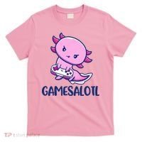 GAMESALOTL Cute Axolotl T-Shirt thumb 0