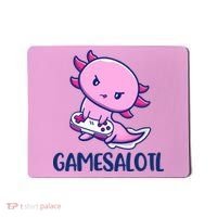 GAMESALOTL Cute Axolotl Mousepad thumb 0