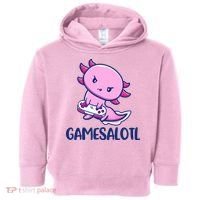 GAMESALOTL Cute Axolotl Toddler Hoodie thumb 0