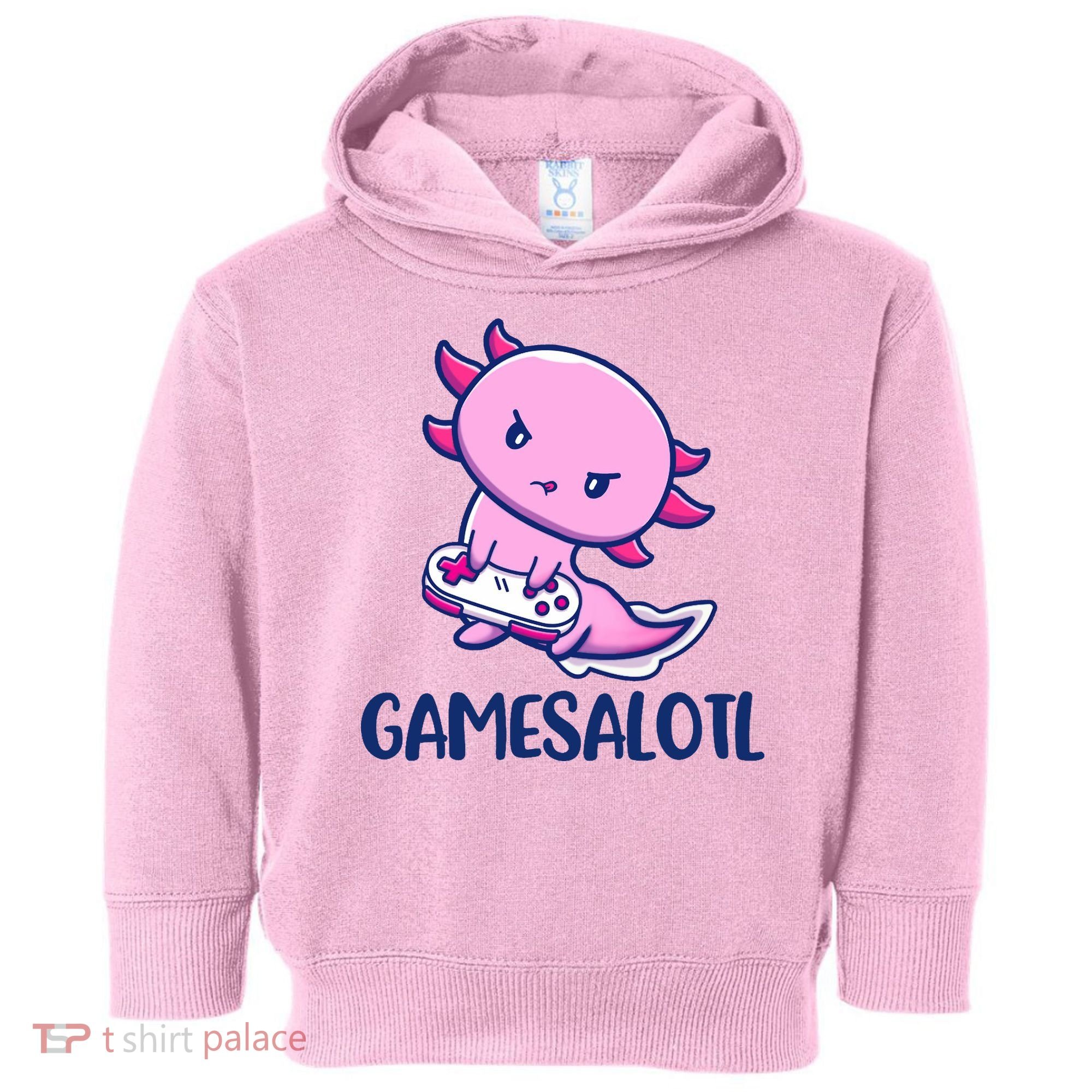 GAMESALOTL Cute Axolotl Toddler Hoodie