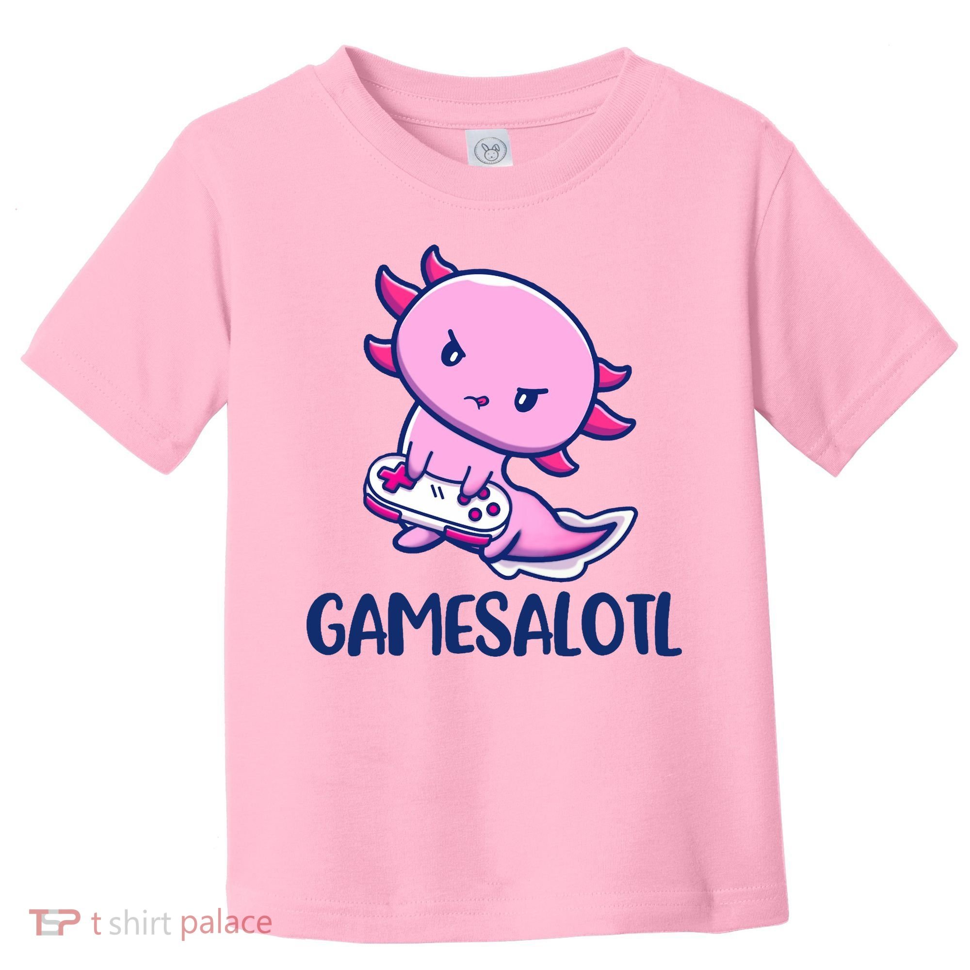 GAMESALOTL Cute Axolotl Toddler T-Shirt