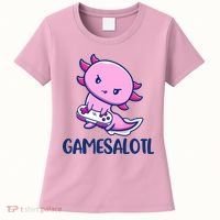 GAMESALOTL Cute Axolotl Women's T-Shirt thumb 0