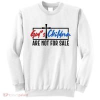 Gods Childrens Are Not For Sale Sweatshirt thumb 0