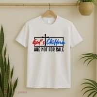 Gods Childrens Are Not For Sale T-Shirt thumb 2