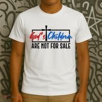 Gods Childrens Are Not For Sale T-Shirt thumb 3