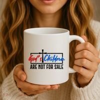 Gods Childrens Are Not For Sale Coffee Mug thumb 3
