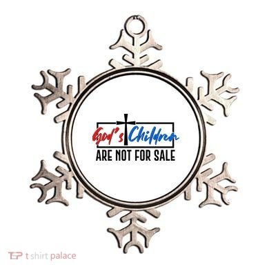 Gods Childrens Are Not For Sale Ornament