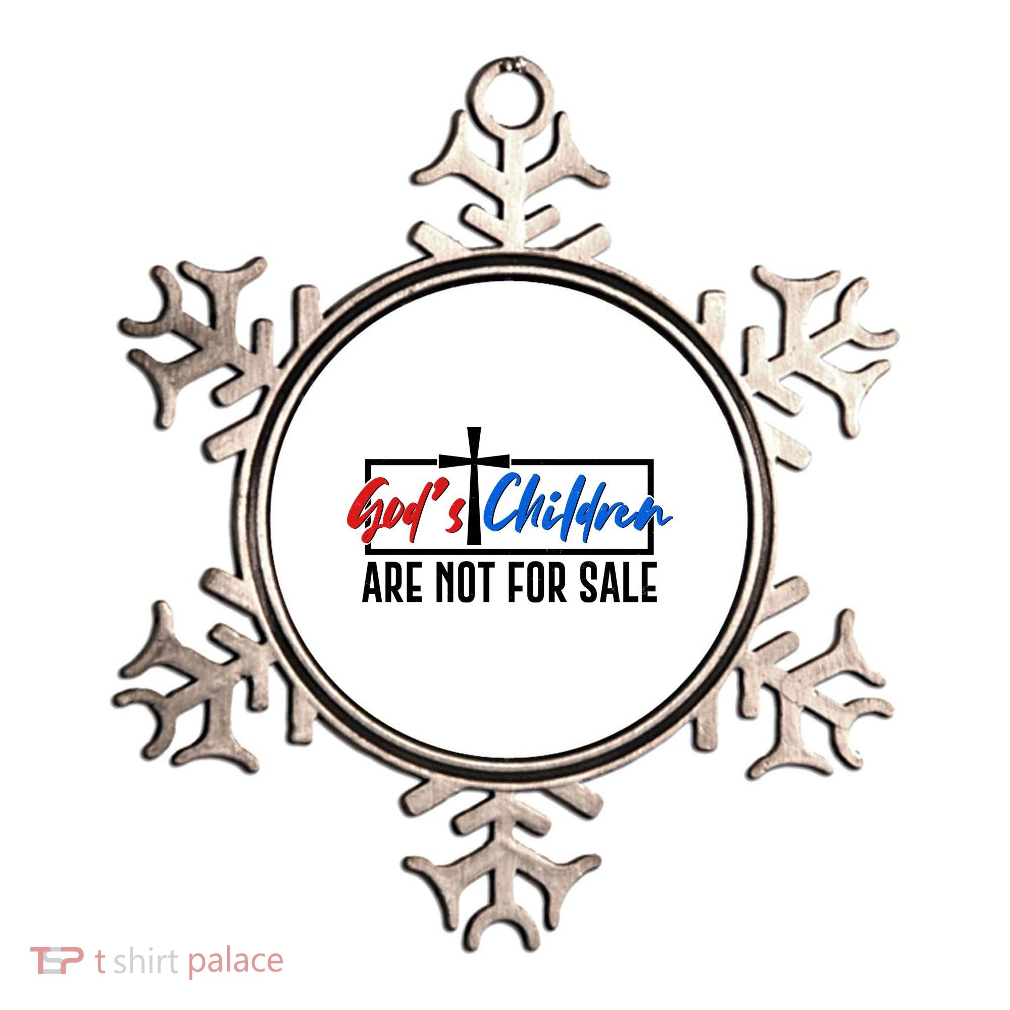 Gods Childrens Are Not For Sale Ornament