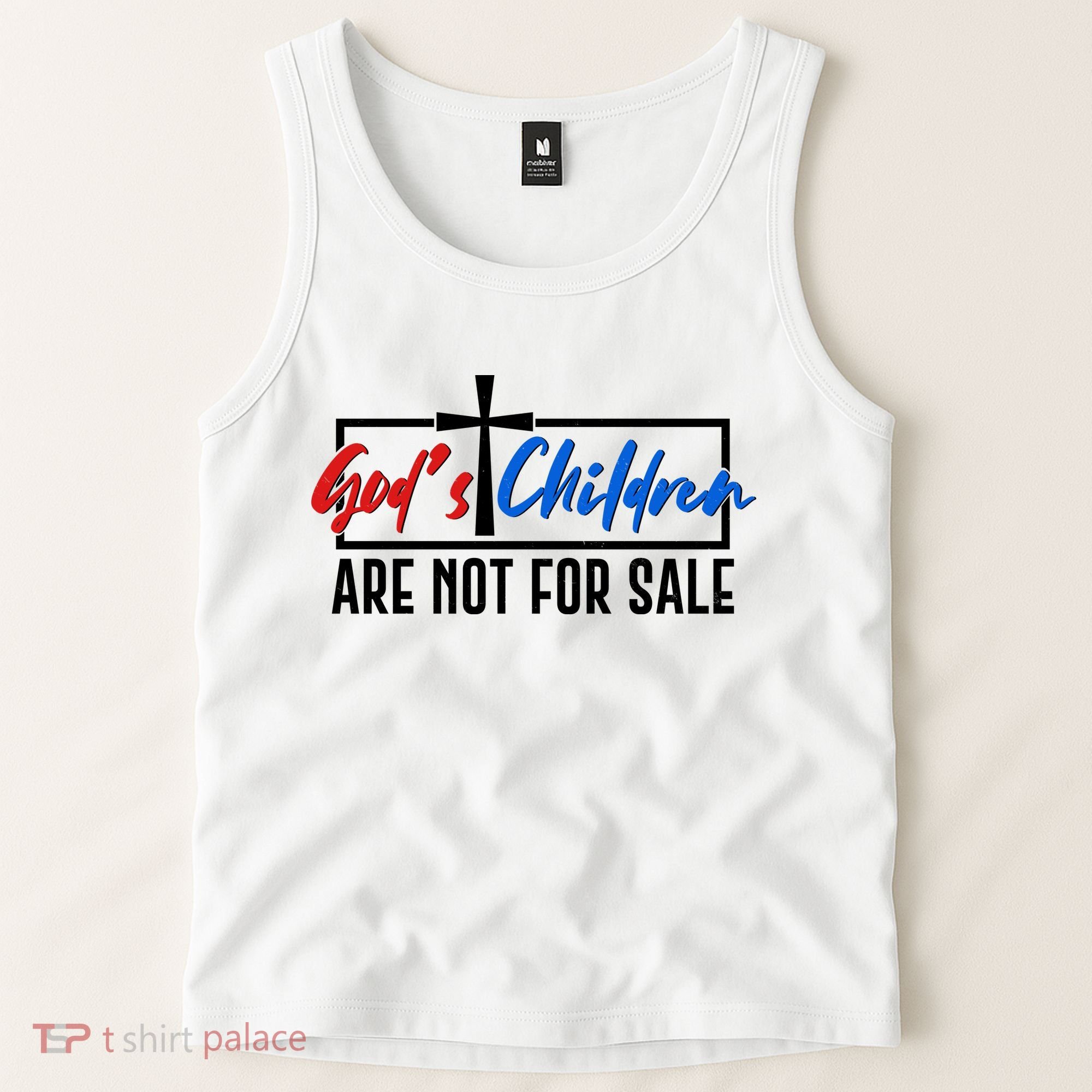 Gods Childrens Are Not For Sale Tank Top
