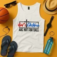 Gods Childrens Are Not For Sale Tank Top thumb 4