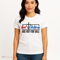 Gods Childrens Are Not For Sale Women's T-Shirt thumb 4
