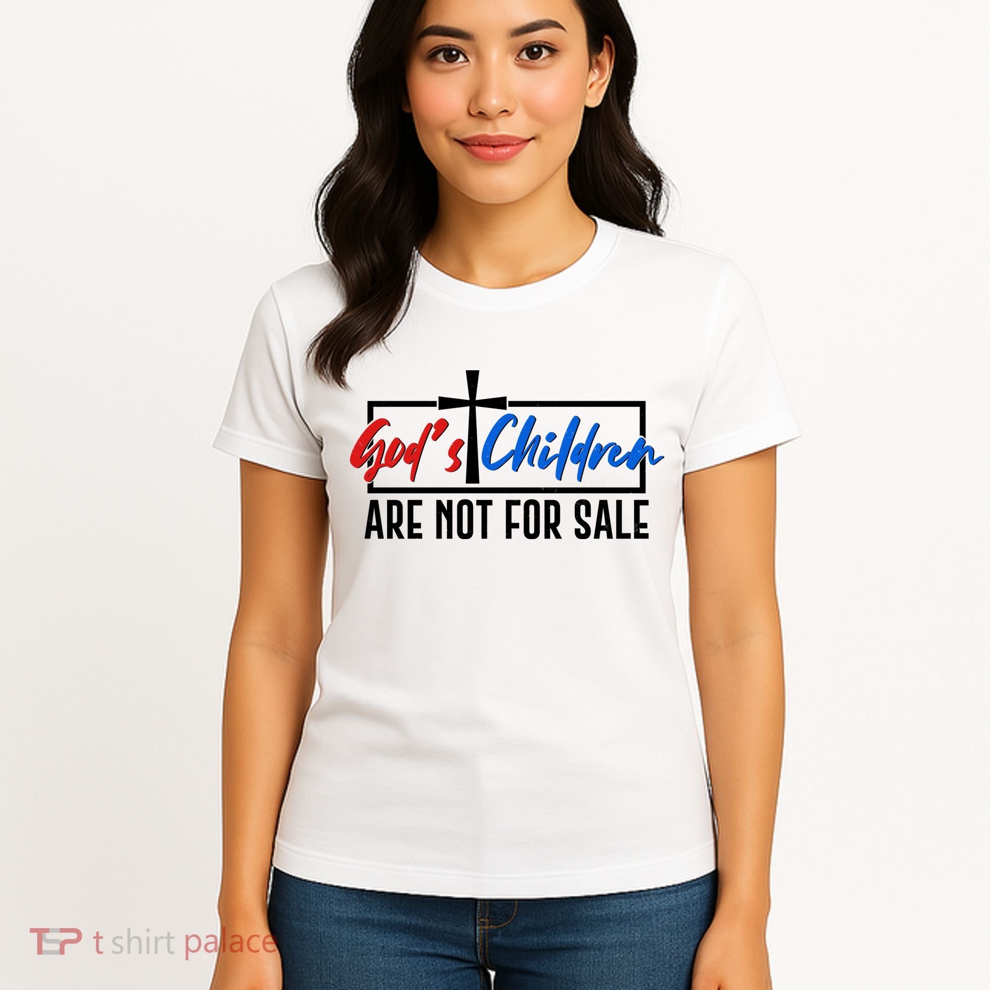 Gods Childrens Are Not For Sale Women's T-Shirt