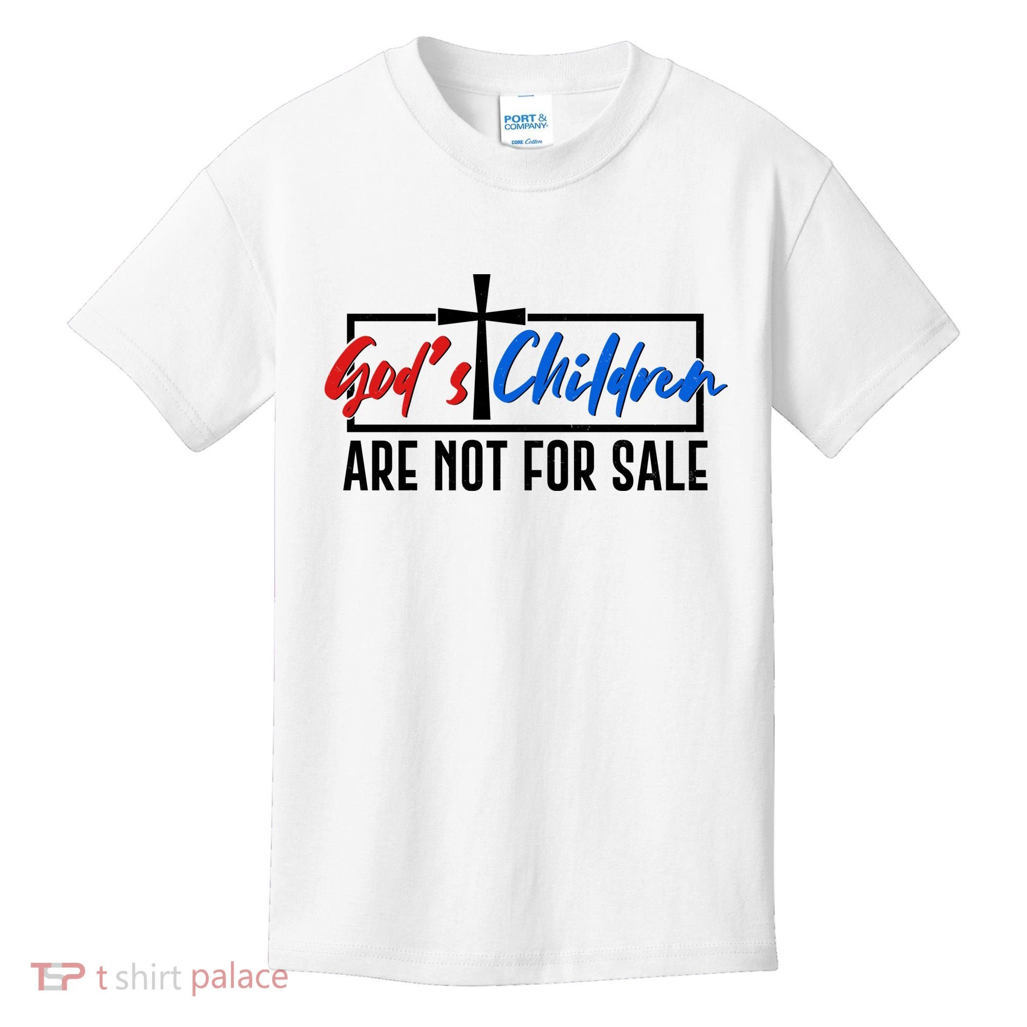 Gods Childrens Are Not For Sale Kids T-Shirt