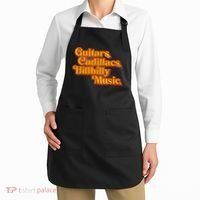 Guitars Cadillacs And Hillbilly Music Country Songs Apron thumb 2