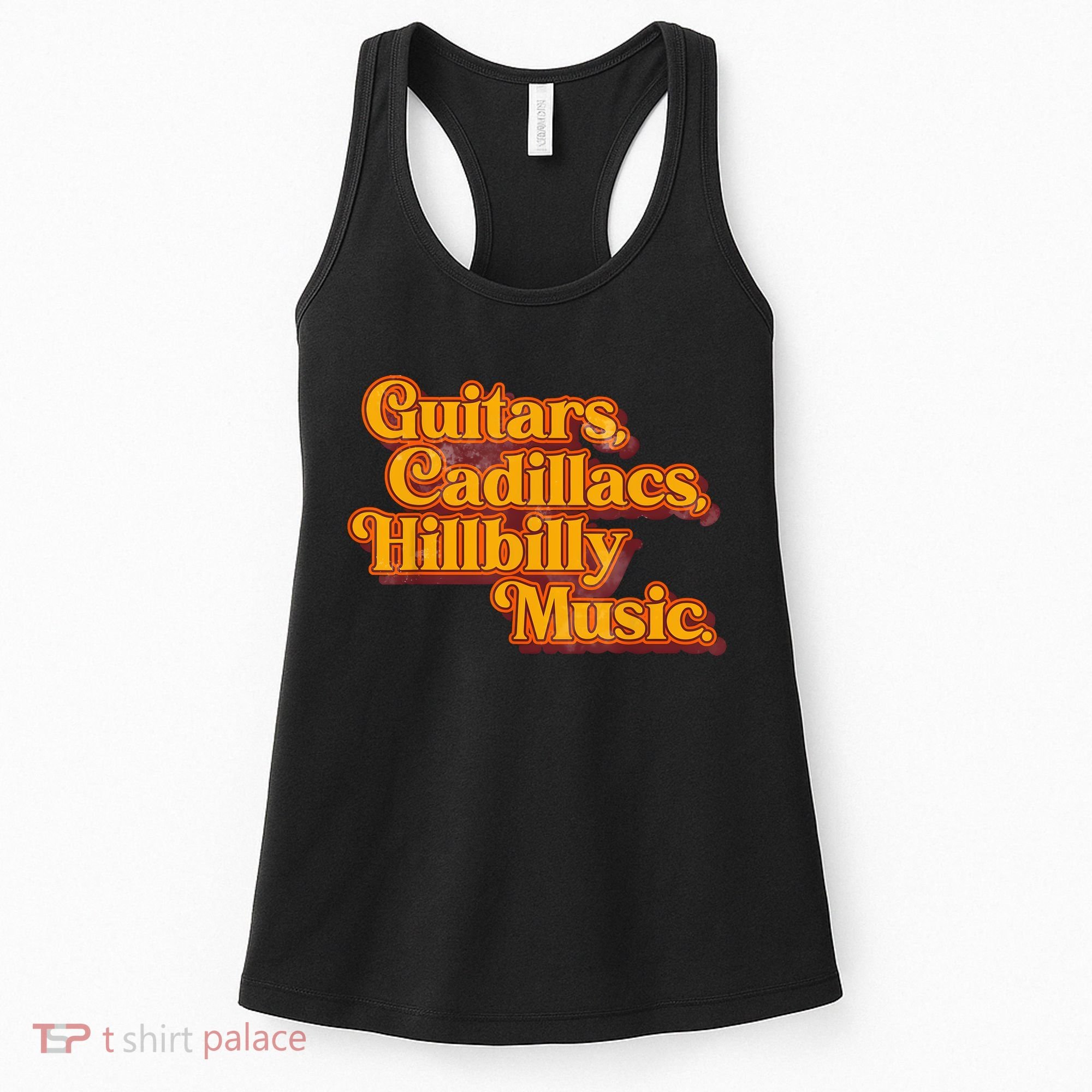 Guitars Cadillacs And Hillbilly Music Country Songs Women's Tank Top