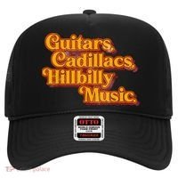 Guitars Cadillacs And Hillbilly Music Country Songs Hat thumb 0