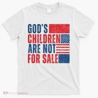 Gods Children Are Not For Sale Vintage Distressed T-Shirt thumb 0