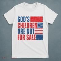 Gods Children Are Not For Sale Vintage Distressed T-Shirt thumb 5