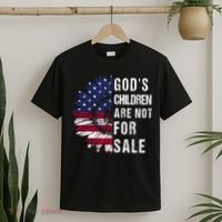 God's Children Are Not For Sale Funny Political T-Shirt thumb 2