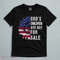 God's Children Are Not For Sale Funny Political T-Shirt thumb 5