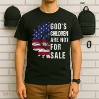 God's Children Are Not For Sale Funny Political T-Shirt thumb 6