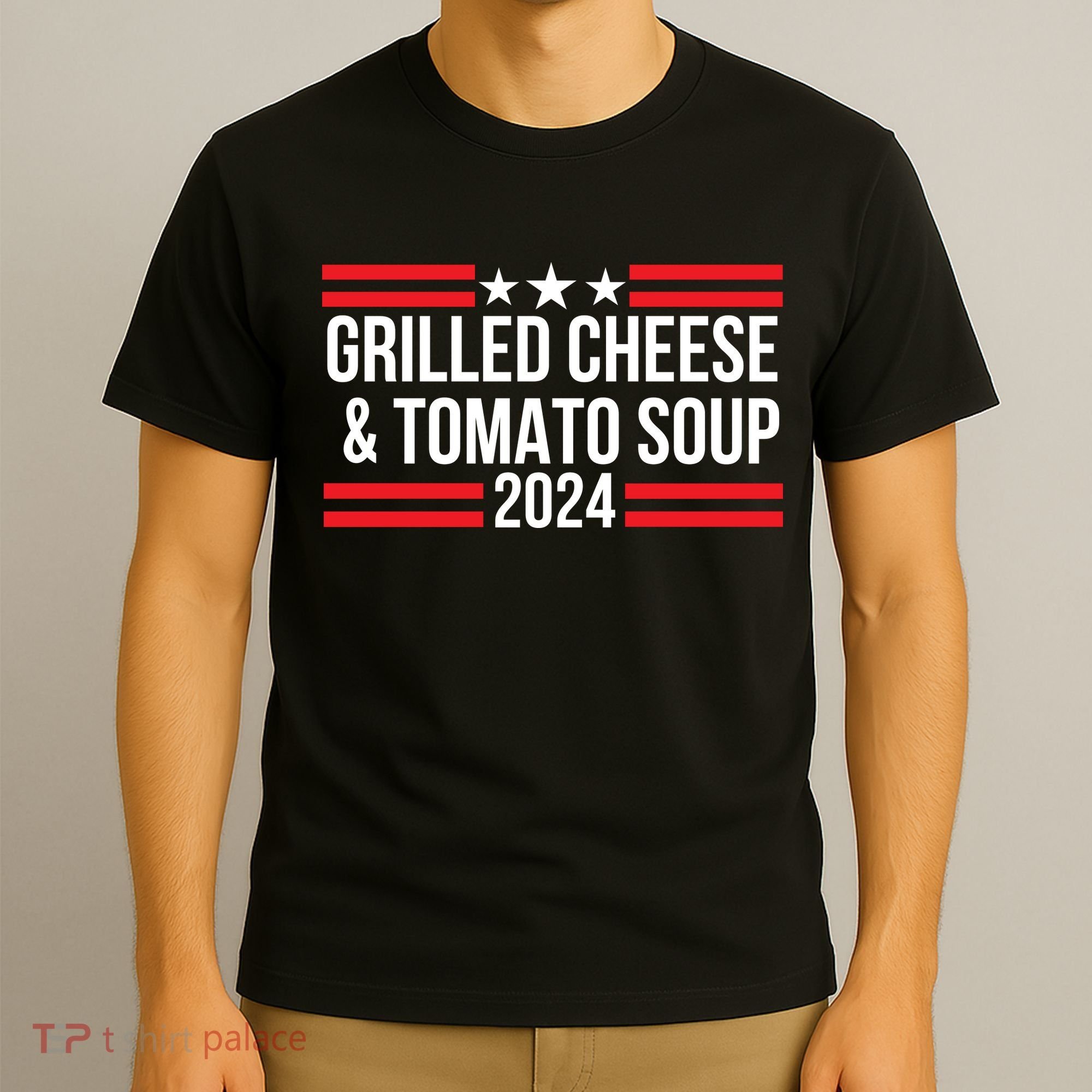 Grilled Cheese And Tomato Soup 2024 Funny Foodie Food T-Shirt