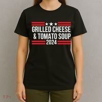 Grilled Cheese And Tomato Soup 2024 Funny Foodie Food T-Shirt thumb 4
