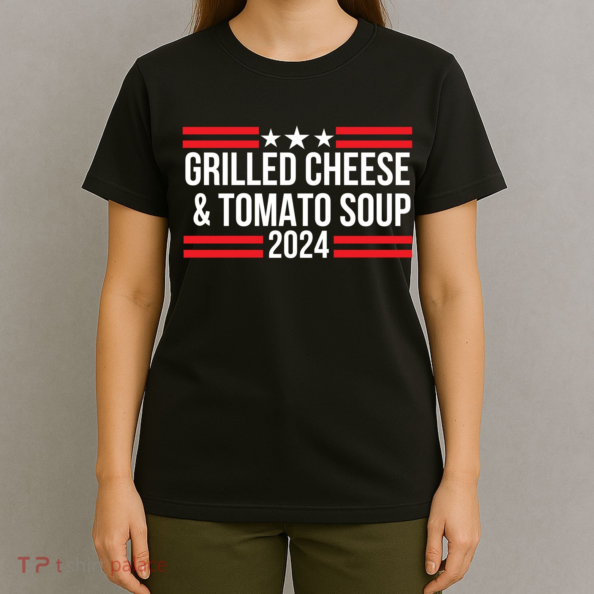 Grilled Cheese And Tomato Soup 2024 Funny Foodie Food T-Shirt
