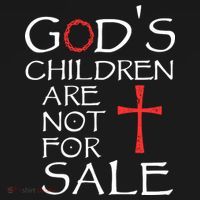 Gods Children Are Not For Sale Movie Quote Women's Hoodie thumb 2