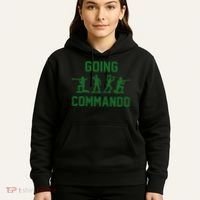 Going Commando Army Troops Funny Hoodie thumb 5