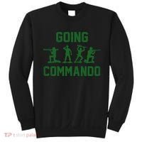 Going Commando Army Troops Funny Sweatshirt thumb 0