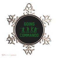 Going Commando Army Troops Funny Ornament thumb 0